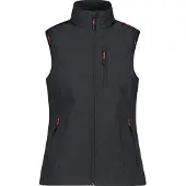 CMP Dames softshell mouwloos jack