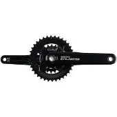 Shimano Cues Fc-u4010 2s Crankstel Zilver 175 mm / 36/22t