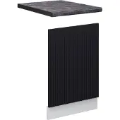 Vicco Fame-Line Frontpaneel – 45 cm, WB Antraciet Zwart gestreept