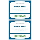 Bonusan Bacteri 6 Oral 2x14 St Capsules