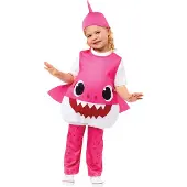 Liragram Mommy Shark kinderkostuum roze