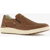 Hush puppies suede heren instappers cognac maat 41