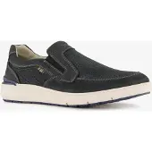 Hush puppies suede heren instappers blauw maat 45