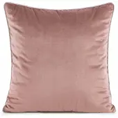 Gaja Decoratieve Kussensloop 2, 45x45 cm, Donkerroze Velours