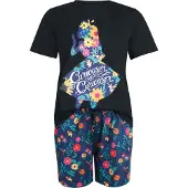 Alice Au Pays Des Merveilles - Disney Pyjama - Curiouser - S tot XXL - voor Vrouwen - meerkleurig - Maat XXL