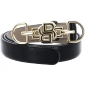 BOSS Leren Riem B Icon Sz20 Belt W70 Black Zwart
