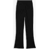Bonprix Broek van stevig katoen-jersey met wijd uitlopende pijpen maat 170