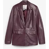 Bonprix Blazer van lamsnappa maat 38
