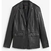 Bonprix Blazer van lamsnappa maat 54