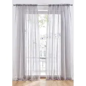 Bonprix Gordijn van lichte voile met tunnelband (2 stuks) maat h/b: 295/150 cm