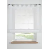 Bonprix Vouwgordijn van lichte voile maat h/b: 155/60 cm