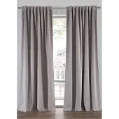 Bonprix Isolerend verduisterend thermogordijn met fluweelachtig oppervlak (1 stuk) maat H/B: 245/135 cm