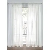 Bonprix Gordijn van lichte voile met tunnelband (2 stuks) h/b: 265/150 cm