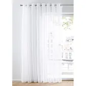 Bonprix Vitrage Store met gerecycled polyester, effen h/b: 145/300 cm