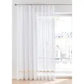 Bonprix Vitrage met satijnen band maat h/b: 225/300 cm