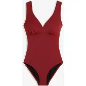 Bonprix Medium corrigerend badpak met V-hals 52