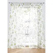Bonprix Gebloemd gordijn (1 stuk) maat h/b: 245/144 cm