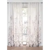 Bonprix Transparant gordijn met print (1 stuk) H/B: 145/135 cm