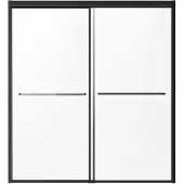 Vevor Badkuip Douchedeur (1422-1524 x 1524 mm / B x H) Semi-frameloze schuifdeur voor bad