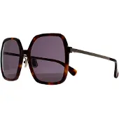 Max Mara Vierkant Dames Donker Havana Rook Grijs MM0059-D