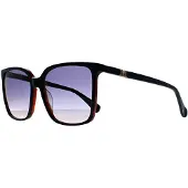 Max Mara Square Womens Shiny Bi-layer Navy Blue Gradient MM0046 Emme11