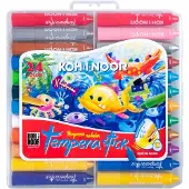 Koh-I-Noor Tempera Stick Wasco-Potloden - 24 Kleuren