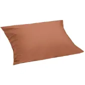 Yumeko Kussensloop Percal Katoen 70x90 Rood - Eco, Bio & Fairtrade