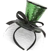 Widmann Mini topper glitter groen
