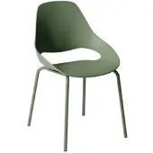 Houe Tuinstoel Falk Outdoor Dining Chair Tube Olive Green
