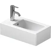 Duravit Vero - Fontein 45x25 cm, met overloop, met kraangat, wit 0702250000
