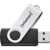 Intenso 3.2 Gen1 Office Line USB-stick 256 GB Zwart 3543492 USB-A 3.2 Gen 1