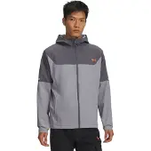 Under Armour Tech Utility Woven Jack Lichtgrijs Grijs Rood
