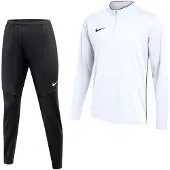 Nike Dri-FIT Park 26 Trainingspak 1/4-Zip Kids Wit Zwart