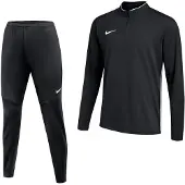 Nike Dri-FIT Park 26 Trainingspak 1/4-Zip Kids Zwart Wit