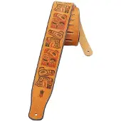 Levys Leathers 6.3 CM SUEDE WITH HAIDA TOTEM PATTERN AND HONEY NET