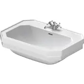 Duravit 1930 wastafel 70x50cm wit met wondergliss