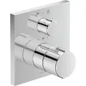 Duravit C.1 afbouwdeel v. inbouw badkraan thermostatisch met omstel chroom