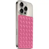 Mobiparts Zuignap Telefoonhouder | Sticky Pad - Roze Universeel