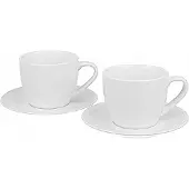 Duo Twilight Koffiekopjes met Schotels (2 stuks, 260 ml)