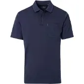 Casamoda Regular Fit Polo shirt Korte mouw blauw