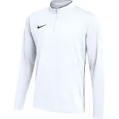 Nike Dri-FIT Park 26 Trainingstrui 1/4-Zip Kids Wit Zwart
