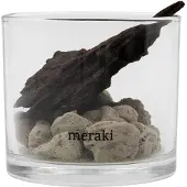 Meraki geurverspreider lavasteen en hout Zwart