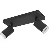 Eglo LED Plafondlamp | Melitello-Z | Rond | RGB + 2700-6500K | 2200 lumen | Zigbee | 3.7W | Zwart
