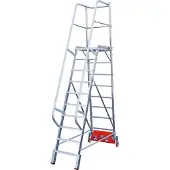 Krause Platformladder, Vario Alu, 10 treden