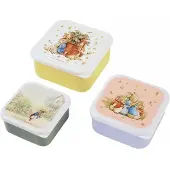 Petit Jour Paris Peter Rabbit Set 3 Lunchbox 12/12/5.5