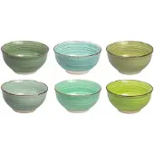 Cookinglife Kleine kommen Delice Groen ø 12 cm - 6 stuks