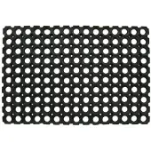 Perfect Home Antislip rubberen deurmat 40x80 cm - Honingraat Patroon