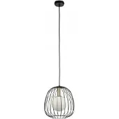 Sigma Hanglamp Bell S, dimbaar, zwart, Woon-/ Eetkamer, metaal, Modern, hanglamp