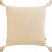 Room99 Cream99 Soul Sierkussen 40x40 cm Katoen Beige Decoratief