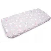 Kerstin Hoeslaken 52x89 cm met Elastiek voor Kinderbedje